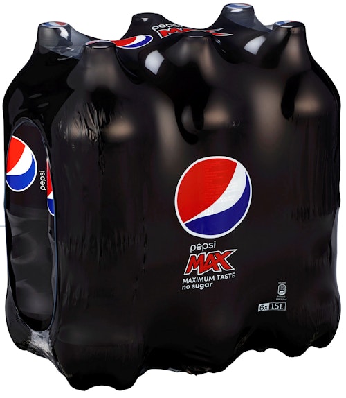 Bilde: © PepsiCo / Kolonial.no PepsiCo Pepsi Max 6 x 1,5l, 9 l