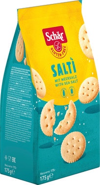 Bilde: © Schär / Oda Schär Salti Kjeks Glutenfri Glutenfri, 175 g