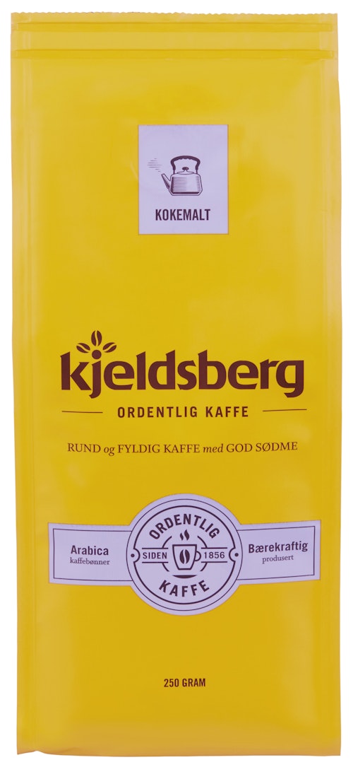 Bilde: © Kjeldsberg Kaffebrenneri / Oda Kjeldsberg Kaffebrenneri Kaffe Kokemalt 250 g