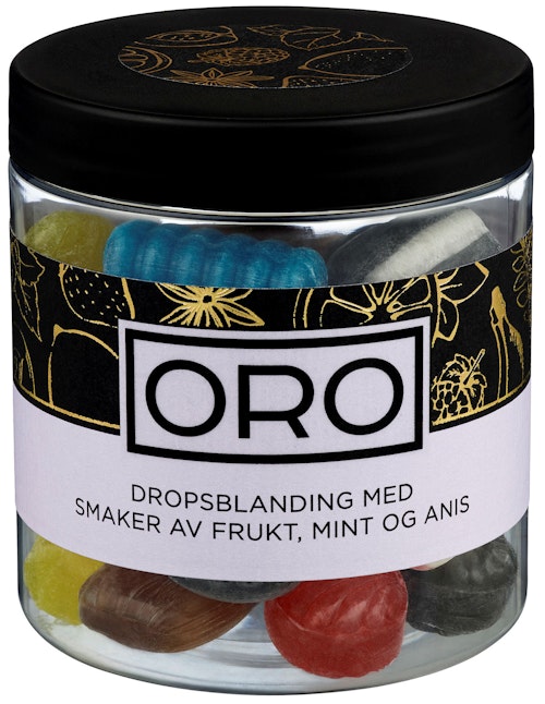 Bilde: © ORO / Kolonial.no ORO Blandede Drops 170 g