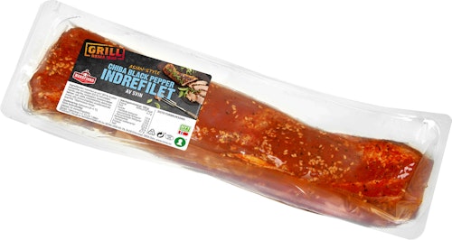 Bilde: © Nordfjord / Kolonial.no Nordfjord Indrefilet Av Svin Black Age Pepper, ca. 550 g