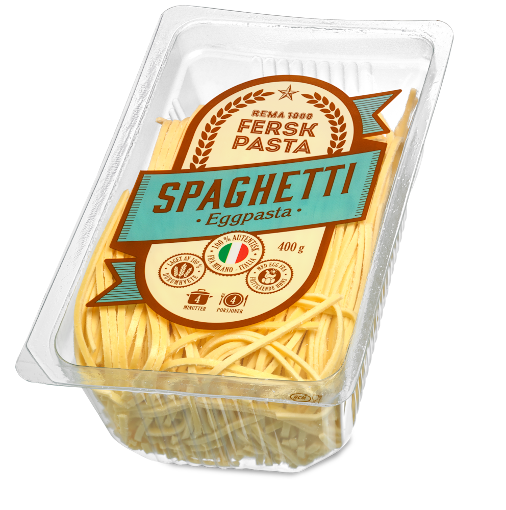 REMA 1000 Spaghetti Eggpasta