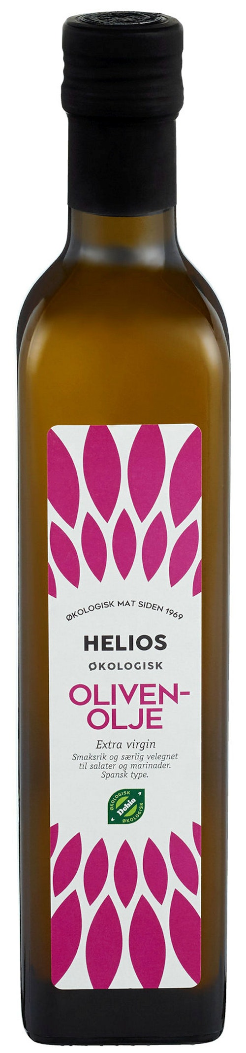 Helios Olivenolje Spansk Extra Virgin Økologisk, kaldpresset