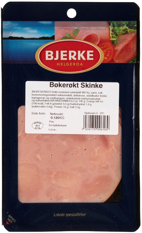 Bilde: © Bjerke Spekemat / Oda Bjerke Spekemat Bøkerøkt Skinke