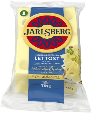 Bilde: © Tine / Oda Tine Jarlsberg Lettost 16% Fett, 450 g
