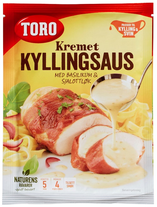 Bilde: © Toro / Kolonial.no Toro Kremet kyllingsaus 30 g