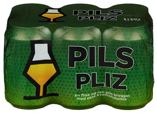 Bilde: © Klokk & Co / Oda Klokk & Co PILS PLIZ 6 x 0,33l