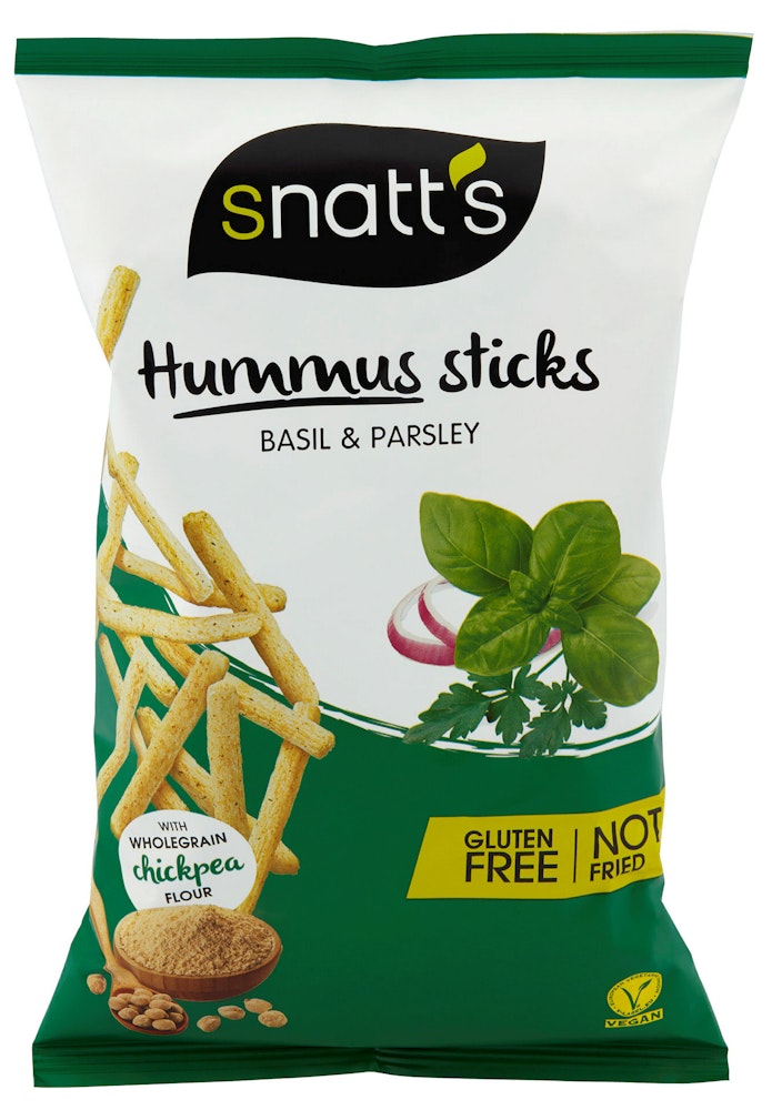 Snatts Hummus Sticks Basilikum & Persille