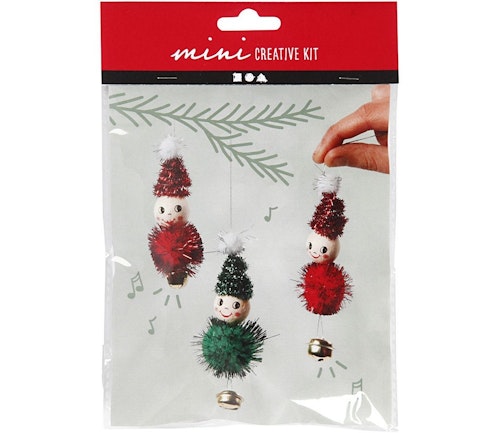 Bilde: © Creativ / Oda Creativ Kreativt minikit Nisseoppheng, 1 pk