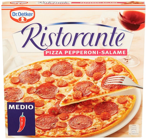 Bilde: © Dr. Oetker / Kolonial.no Dr. Oetker Ristorante Pepperoni Salame 320 g