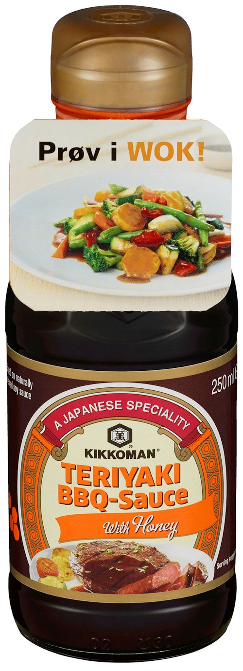 Kikkoman Teriyaki BBQ 250ml 1 stk