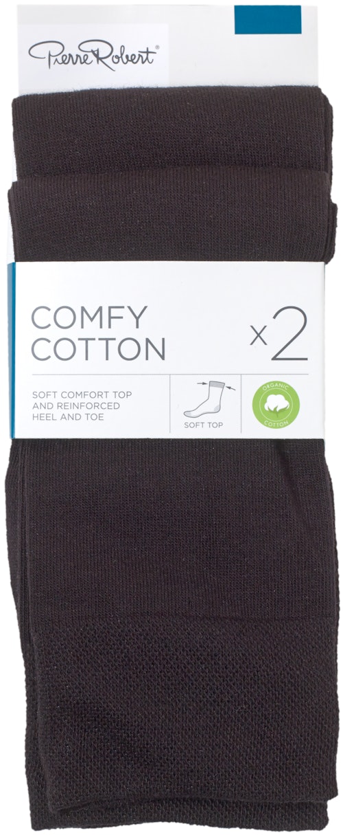 Bilde: © Pierre Robert / Kolonial.no Pierre Robert Comfy Cotton Sokker Str. 41-45, 2 par