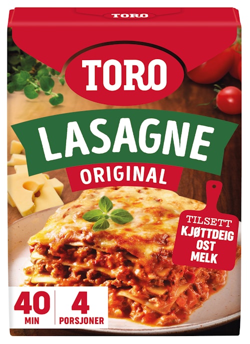 Bilde: © Toro / Kolonial.no Toro Lasagne 200 g