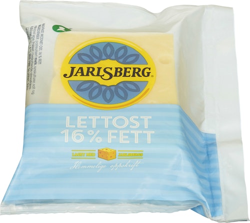 Bilde: © Tine / Kolonial.no Tine Jarlsberg Lettost 16% Fett, 450 g