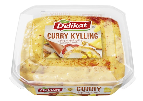 Bilde: © Delikat / Oda Delikat Curry Kyllingsalat 200 g
