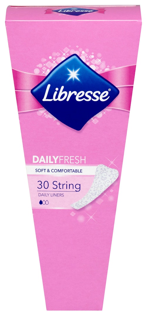 Bilde: © Libresse / Kolonial.no Libresse Libresse String Truseinnlegg 30stk, 30 stk