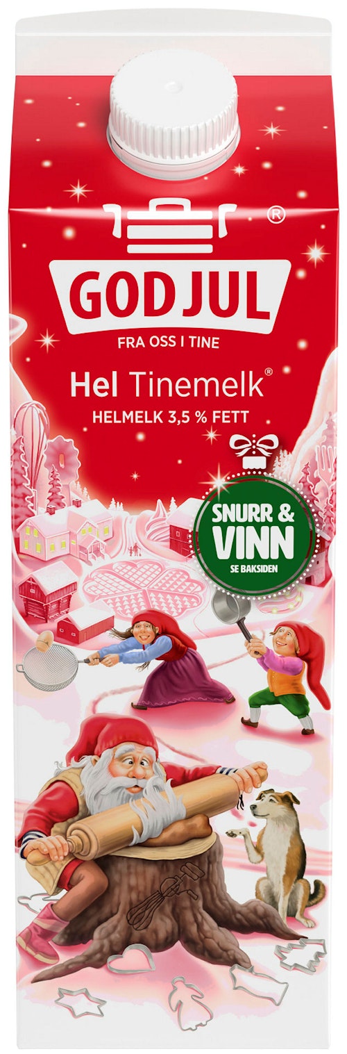 Bilde: © Tine / Kolonial.no Tine Tine Helmelk 1 l