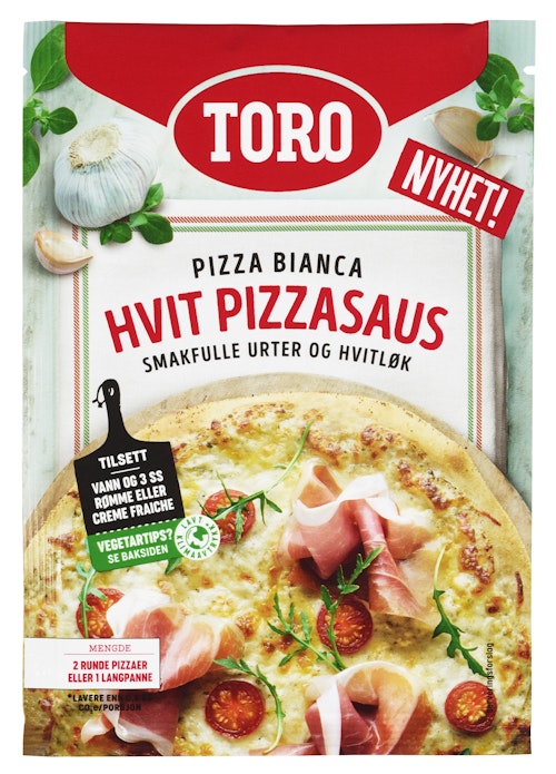 Bilde: © Toro / Oda Toro Hvit Pizzasaus