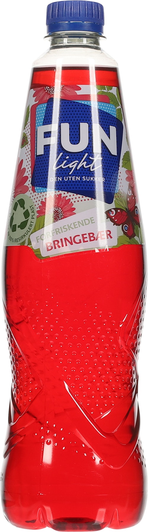 Bilde: © Fun Light / Kolonial.no Fun Light Fun Light Bringebær 0,8 l