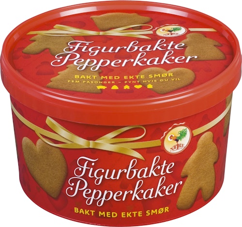 Bilde: © Sætre / Kolonial.no Sætre Figurbakte Pepperkaker 375 g