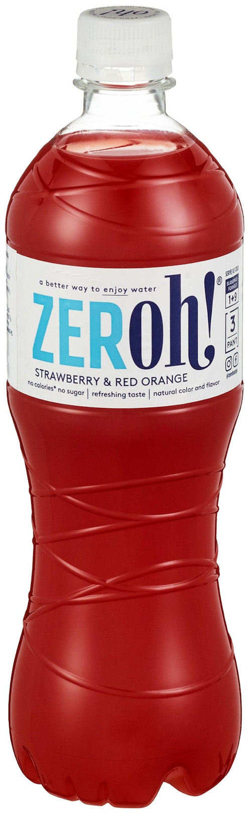 Bilde: © Zeroh! / Kolonial.no Zeroh! Strawberry & Red Orange 0,8 l