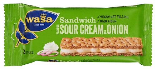 Bilde: © Wasa / Kolonial.no Wasa Sandwich Sourcream & Onion 33 g