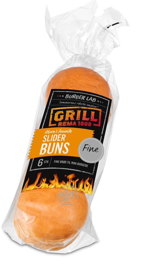Bilde: © REMA 1000 / Oda REMA 1000 Slider Buns Fine 6 stk, 220 g