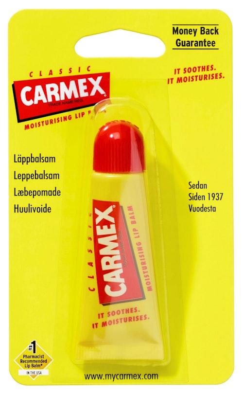 Bilde: © Carmex / Oda Carmex Leppepomade Tube