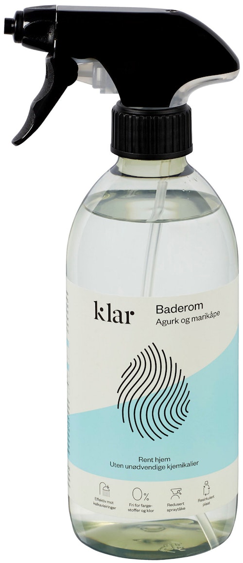 Bilde: © Klar / Oda Klar Baderomsspray