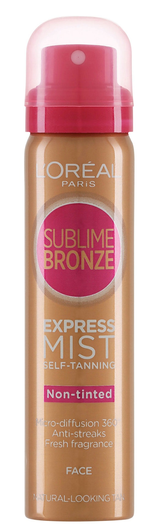 Bilde: © L'Oreal / Kolonial.no L'Oreal Sublime Bronze Self-Tan Express ProFace 75 ml