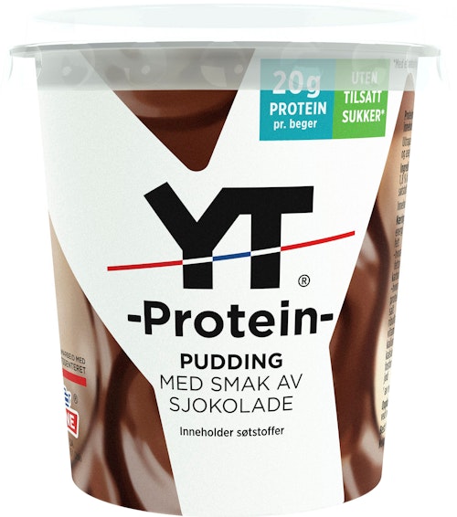 Bilde: © Tine / Kolonial.no Tine YT proteinrik Sjokopudding, 190 g