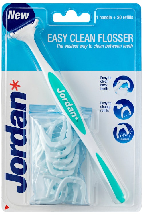 Bilde: © Jordan / Kolonial.no Jordan Easy Clean Flosser 21 stk refill, 1 stk