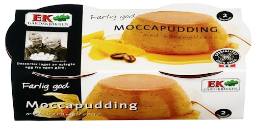 Bilde: © Ek Gårdskjøkken / Oda Ek Gårdskjøkken Moccapudding