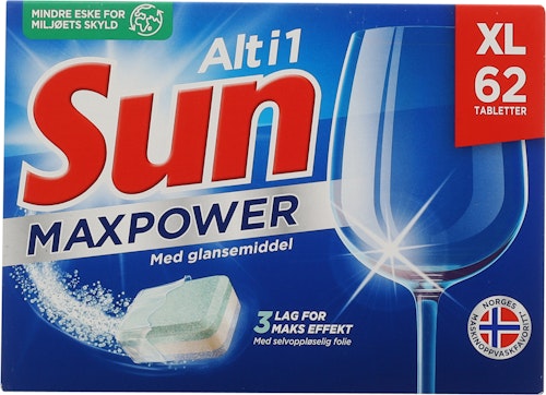 Bilde: © Sun / Oda Sun Alt i 1 Maxpower 62 tablett
