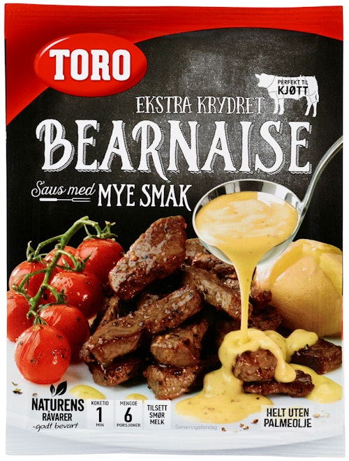 Bilde: © Toro / Kolonial.no Toro Bearnaise Ekstra Krydret 29 g