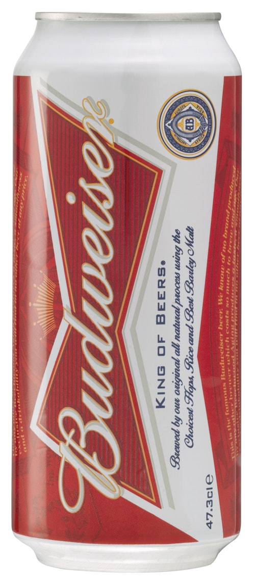 Bilde: © Budweiser / Kolonial.no Budweiser Budweiser 473 ml