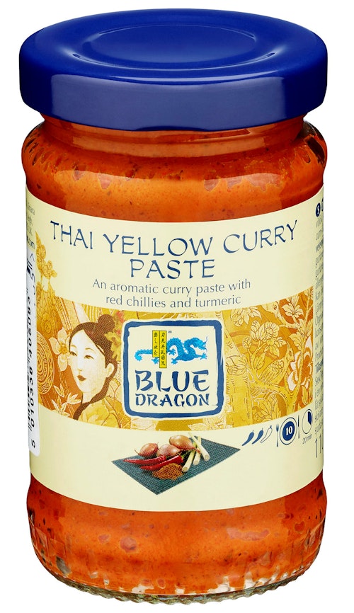Bilde: © Blue Dragon / Kolonial.no Blue Dragon Yellow Curry Paste 110 g