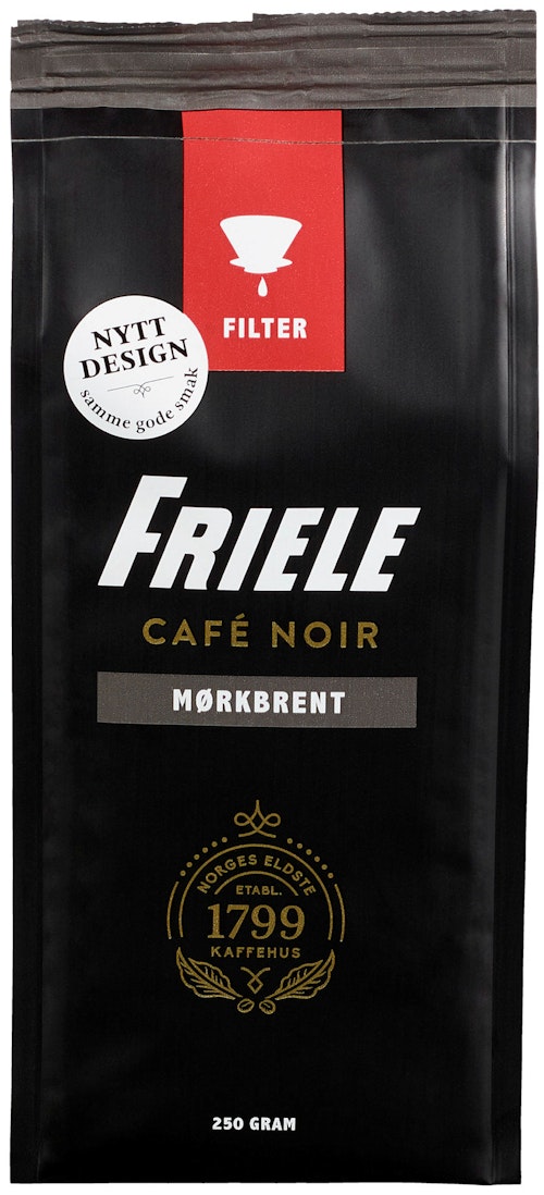 Bilde: © Friele / Oda Friele Café Noir DF Filtermalt, 250 g