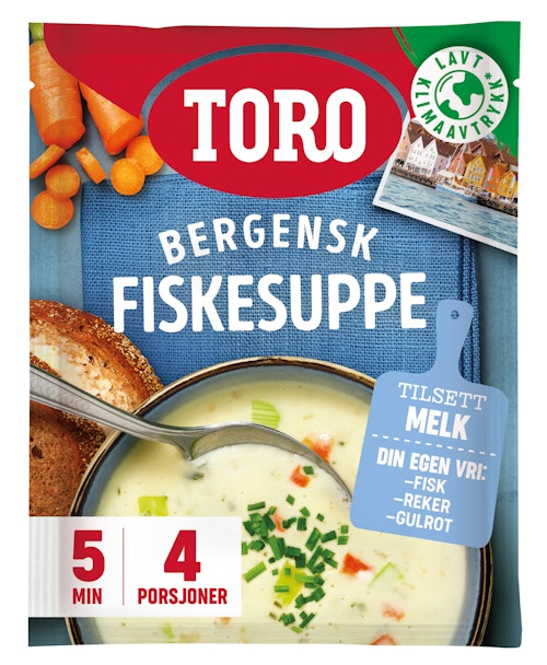Bilde: © Toro / Oda Toro Bergensk Fiskesuppe 81 g