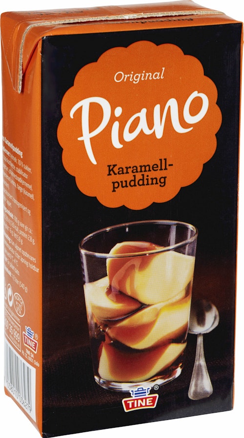 Bilde: © Tine / Kolonial.no Tine Piano Karamellpudding 0,5 l