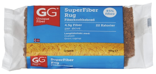 Bilde: © Uniqe Fiber / Oda Uniqe Fiber GG Superfiber Rug Klibrød, 100 g