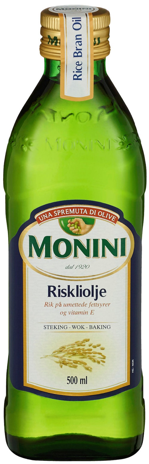Bilde: © Monini / Kolonial.no Monini Riskliolje 500 ml