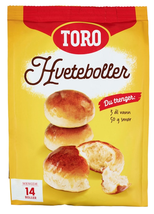 Bilde: © Toro / Kolonial.no Toro Hveteboller 600 g