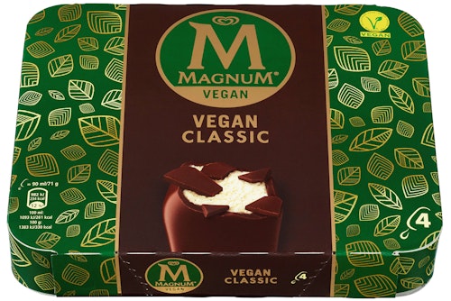 Bilde: © Magnum / Kolonial.no Magnum Magnum Vegan Classic 4 x 90ml, 360 ml