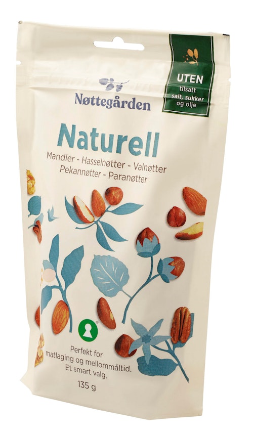 Bilde: © REMA 1000 / Kolonial.no REMA 1000 Nøttemiks Naturell 135 g