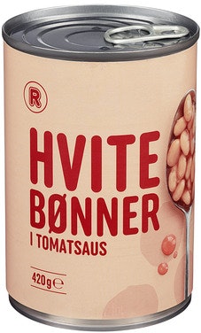 Bilde: © REMA 1000 / Oda REMA 1000 Bønner I Tomatsaus 420 g