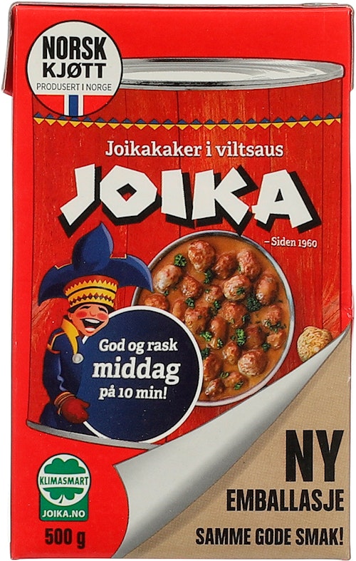 Bilde: © Joika / Kolonial.no Joika Reinsdyrkaker 500 g
