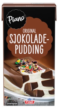 Bilde: © Tine / Oda Tine Sjokoladepudding Piano 0,5 l