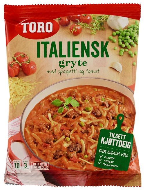 Bilde: © Toro / Kolonial.no Toro Italiensk Gryte 176 g