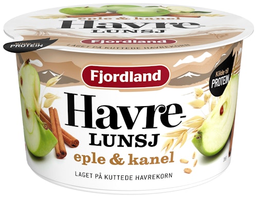 Bilde: © Fjordland / Oda Fjordland Havrelunsj med Eple og Kanel 150 g